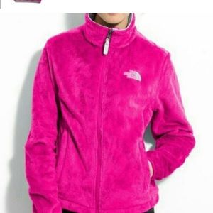 THE NORTH FACE pink fleece jacket